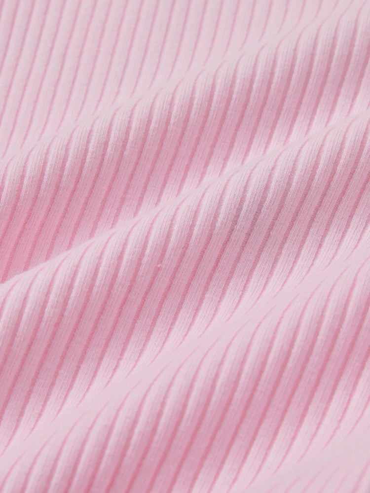 Conjunto de 3 piezas de mameluco con letras dulces para bebé niña y pantalones cortos bombachos multicapa con diadema, color rosa