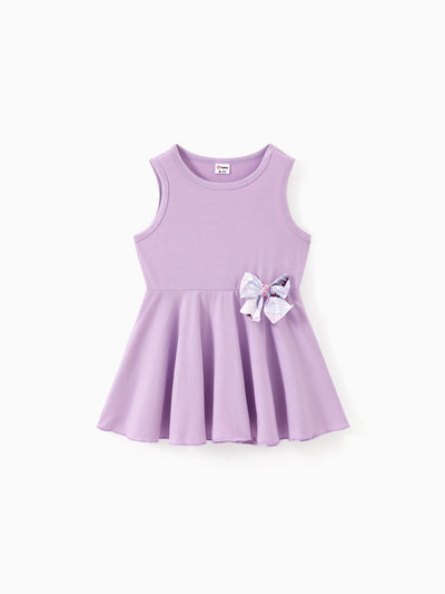 Toddler/Kid Girl 2pcs Tunie Top and Leggings Set Purple