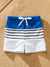 Toddler Boy Swimsuit Colorblock Drawstring Swim Trunks Color block