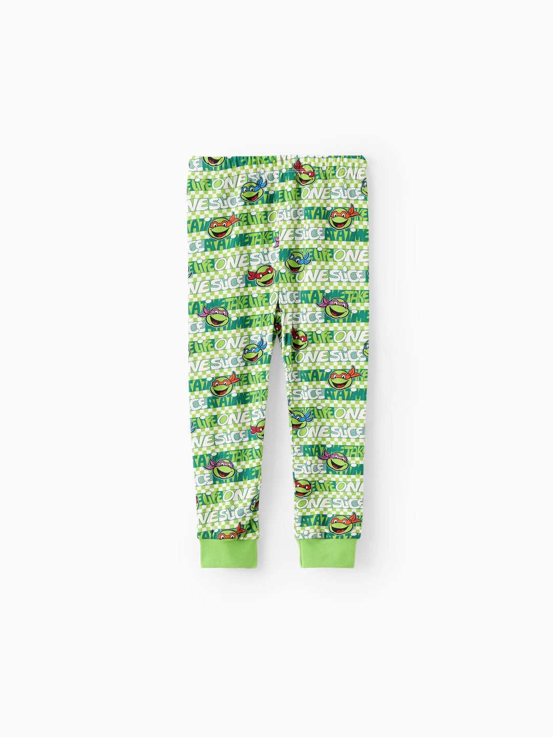 Teenage Mutant Ninja Turtle Toddler/Kid Boy 2pcs Bamboo Snug-Fitting Pajama Set Apricot