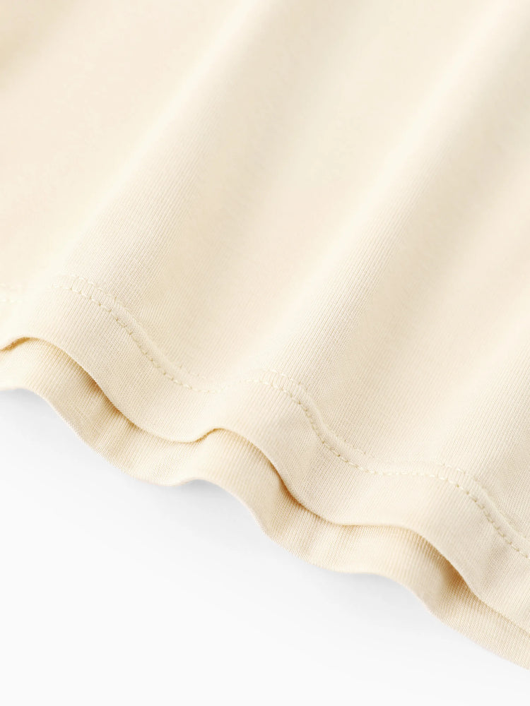 Ensemble pyjama 2 pièces en bambou ajusté Tortues Ninja pour tout-petit/enfant garçon, abricot