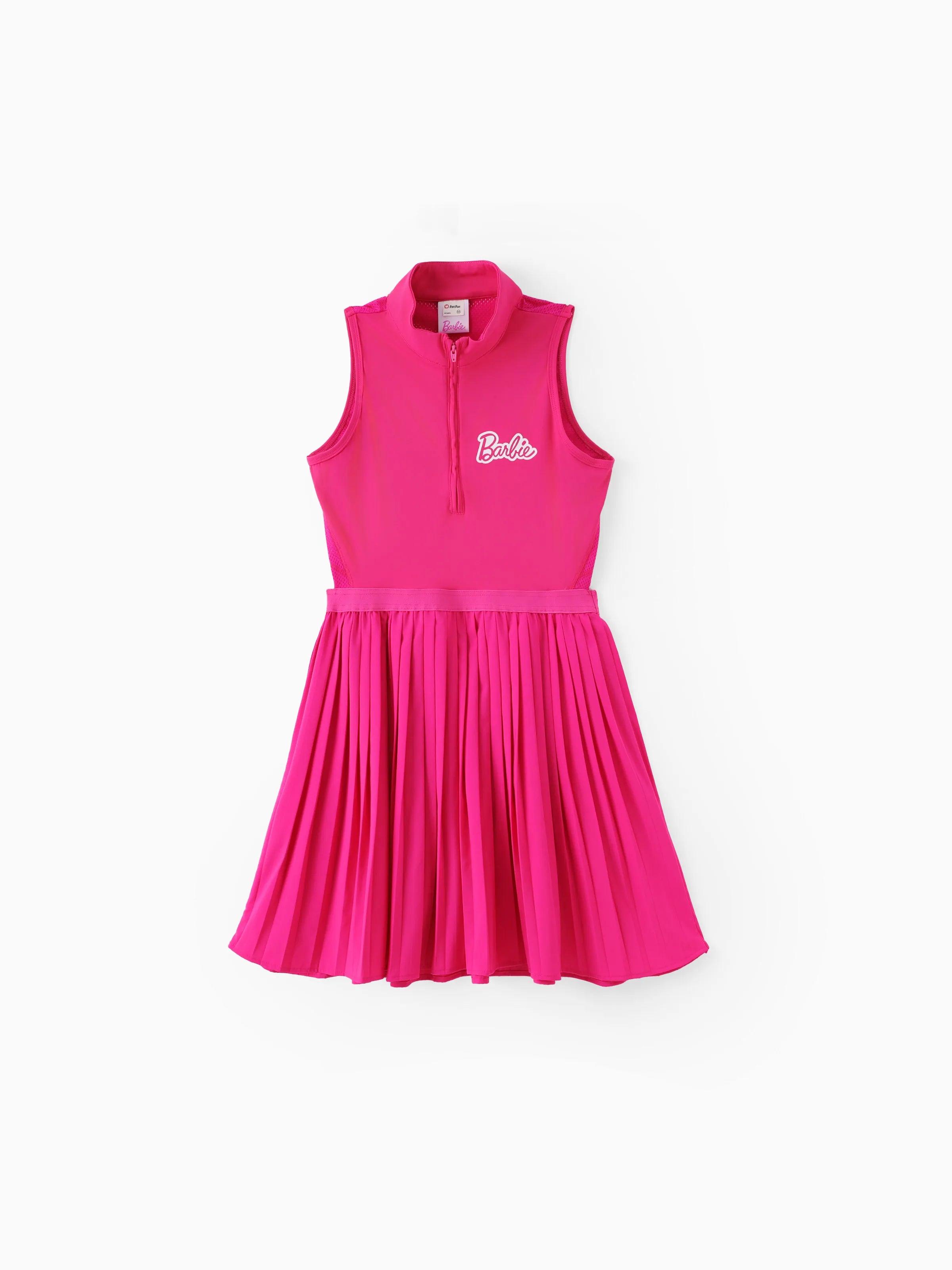 Barbie Mommy and me 1pc Polo Sporty Sleeveless Dress Hot Pink Barbie Mommy and me 1pc Polo Sporty Sleeveless Dress Hot Pink