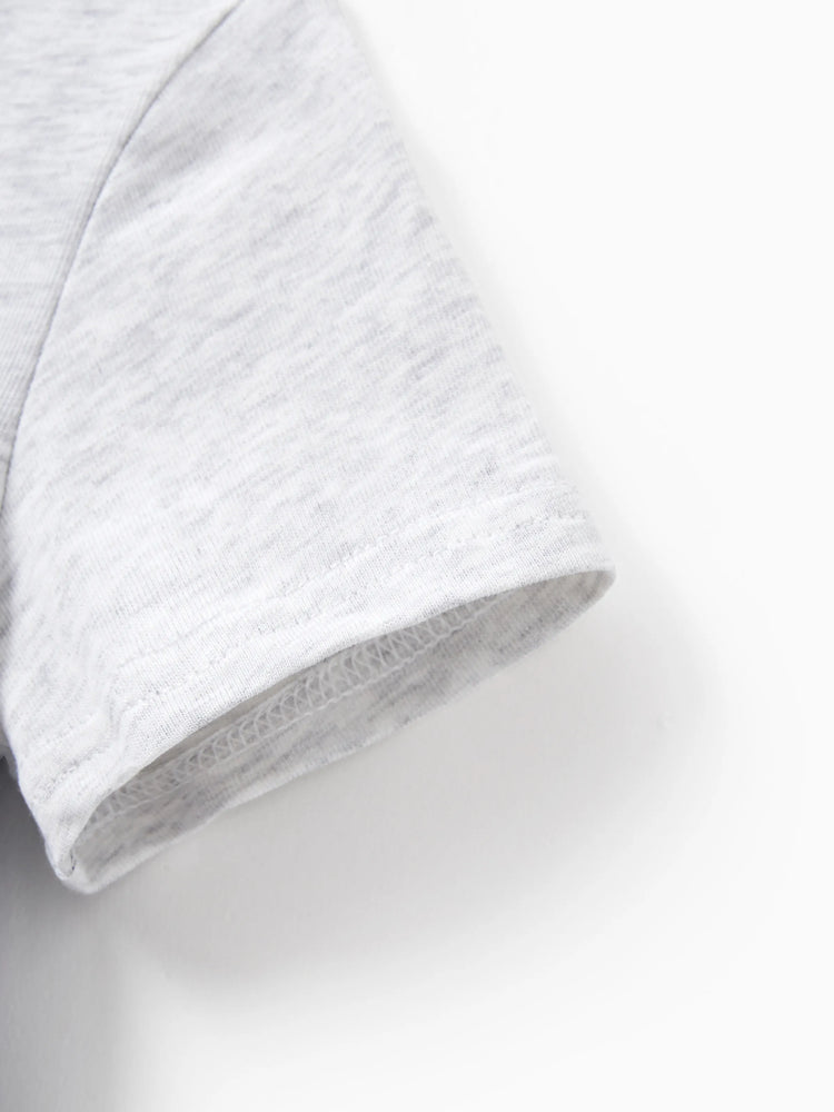 Matching Family Outfits Summer Set Colorblock Cotton Short-sleeve Shirt or Blue Tank Knit Dress for Vacation Royal Blue