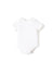 Bamboo baby casual romper, white.