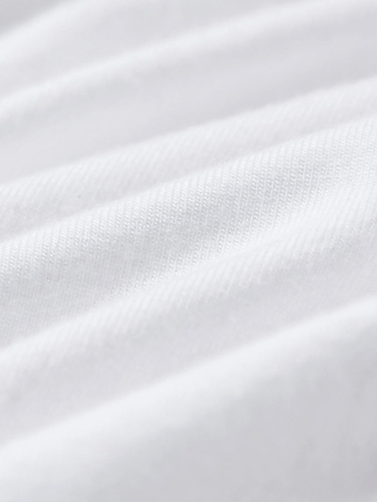 Bamboo Baby Boy/Girl Casual Romper White