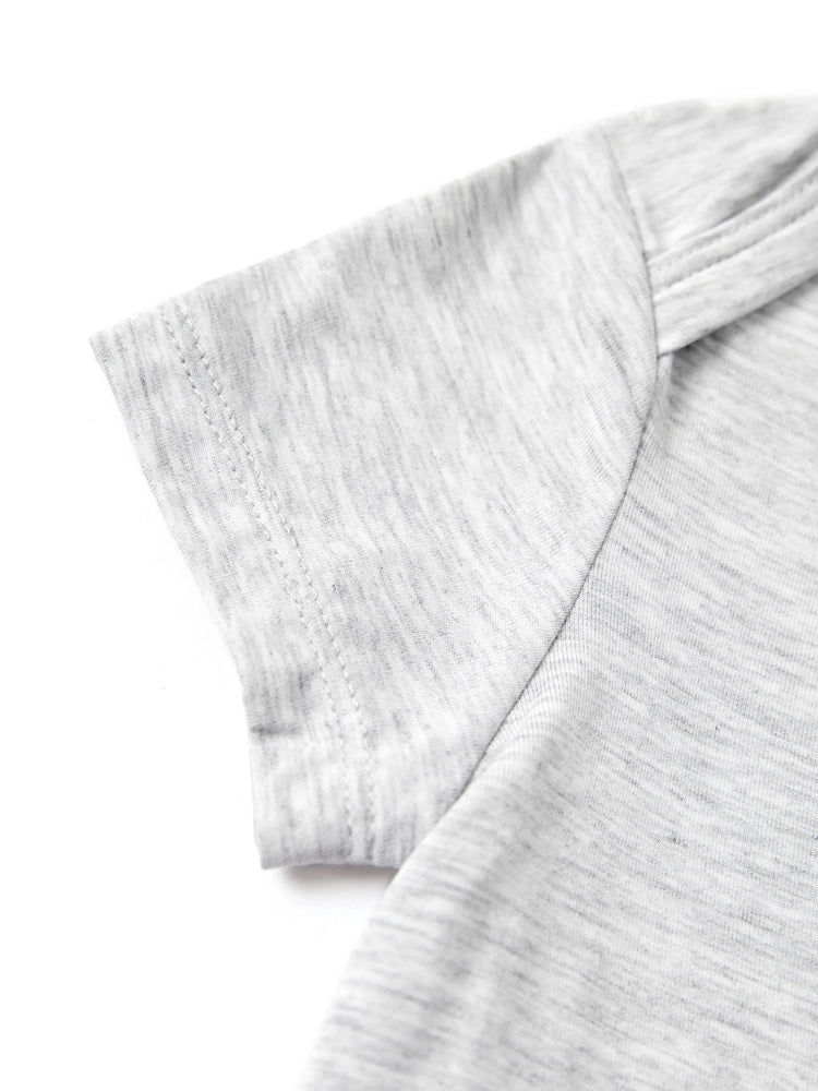 Bamboo Baby Boy/Girl Casual Romper Grey