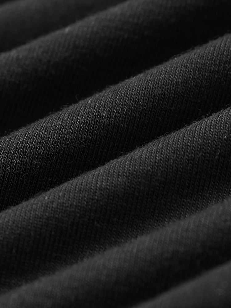 Bambus Baby Jungen/Mädchen Casual Strampler schwarz