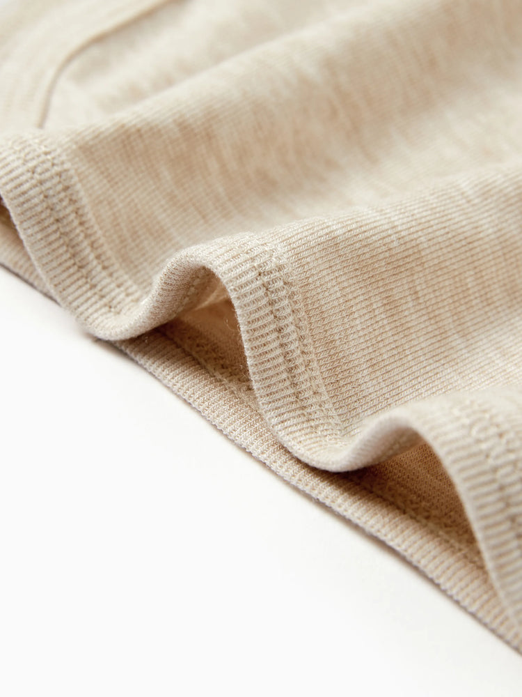 Gigoteuse en laine pour bébé fille, robe avec bandeau, abricot