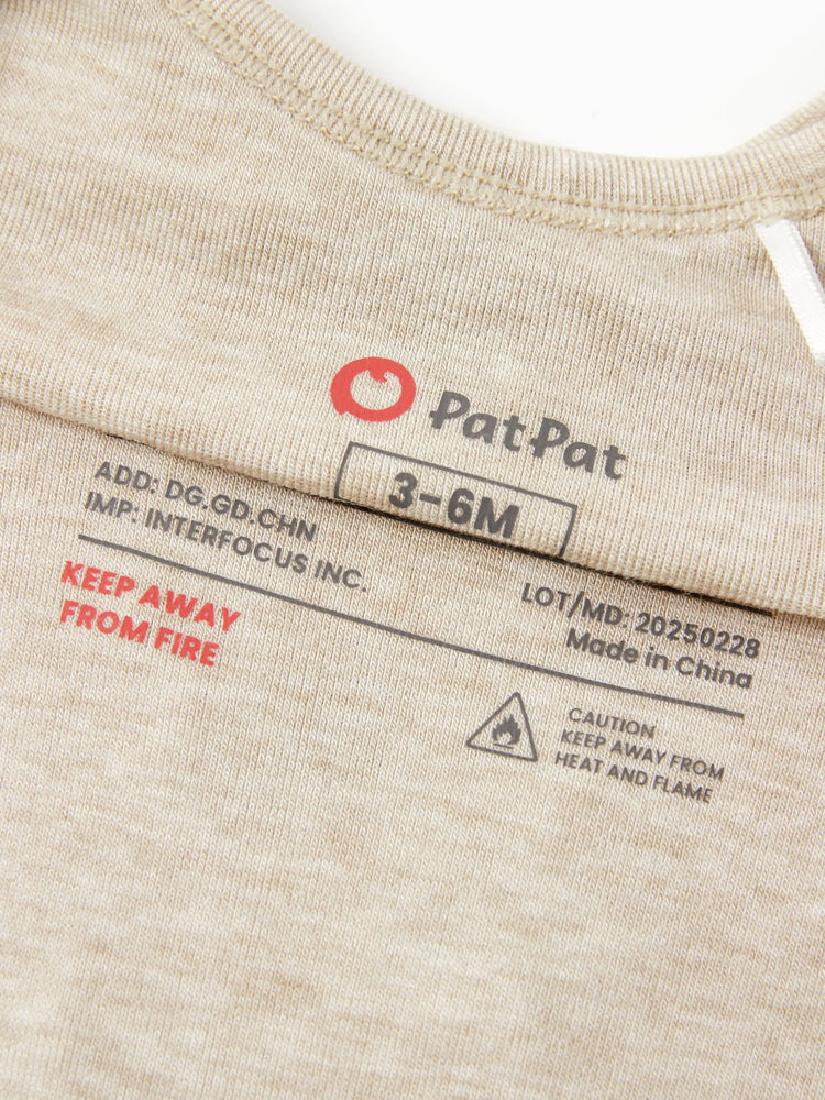 Gigoteuse en laine pour bébé fille, robe avec bandeau, abricot