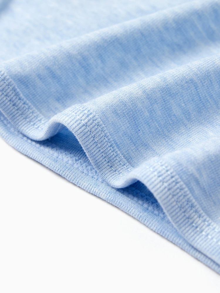 Gigoteuse bébé garçon/fille couleur unie, robe bébé avec bonnet bleu clair