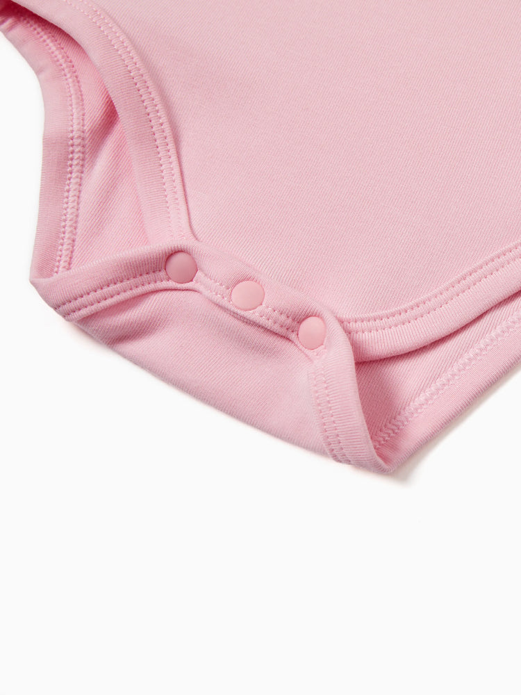 Baby Boy/Girl Playful Print 3pcs Rompers Set White