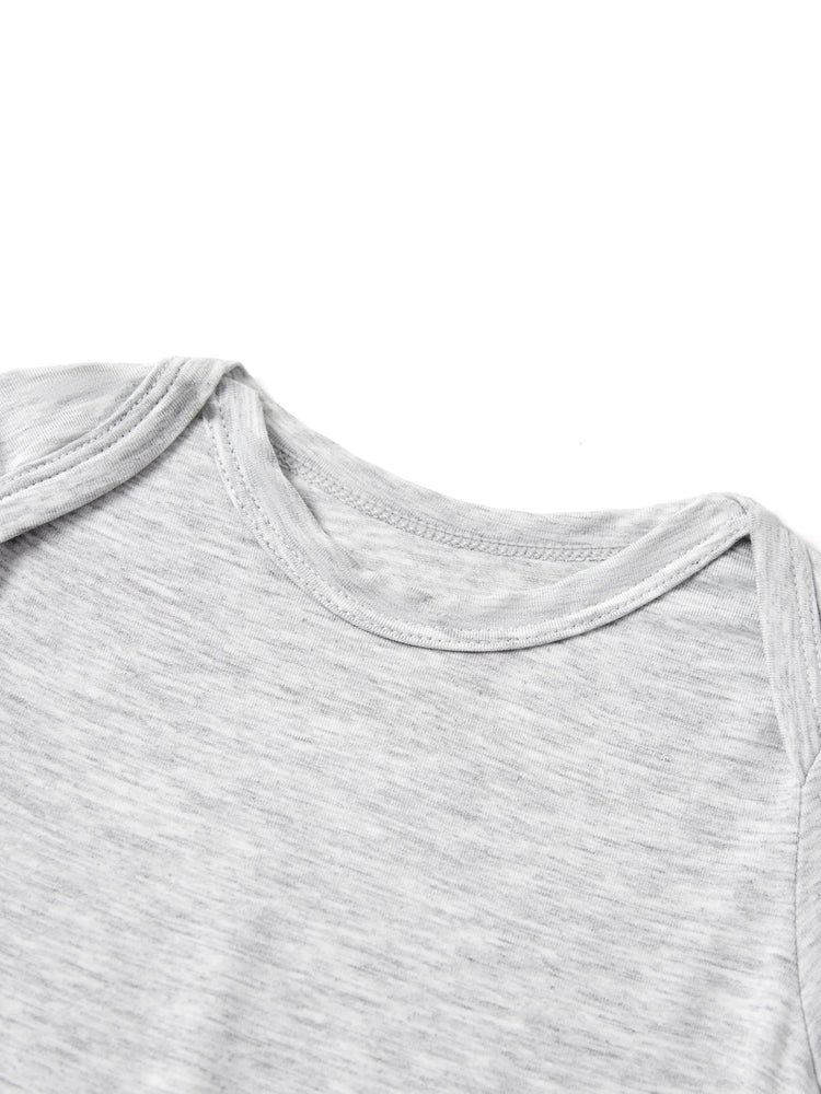 Bamboo Baby Boy/Girl Casual Romper Grey