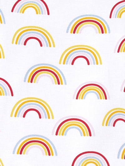 Bamboo Baby Boy/Girl 2-Pack Solid&Printed Rompers Set Yellow