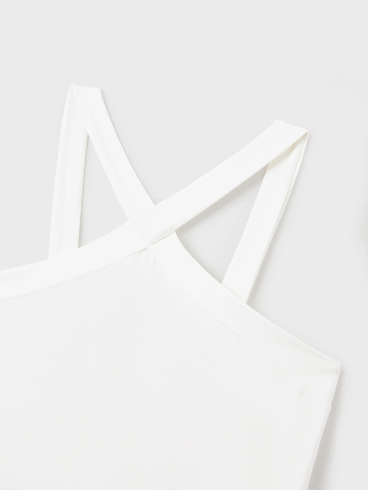 Tropical Leaf Matching Family Outfits Cotton Tank Top & Sleeveless Summer Dresses Set for Mom, Dad, Kids Vacation Beach Clothes Color block