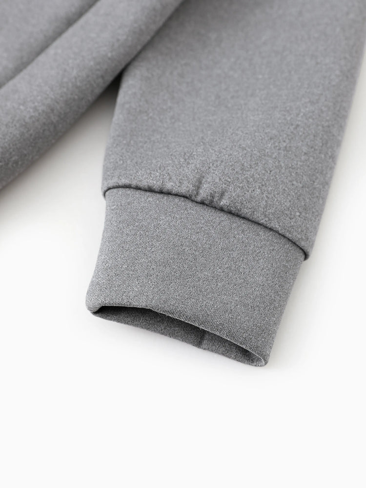 boys zip up black hoodie lightweight jacket stretchy air layer sweatshirt with full zipper grey