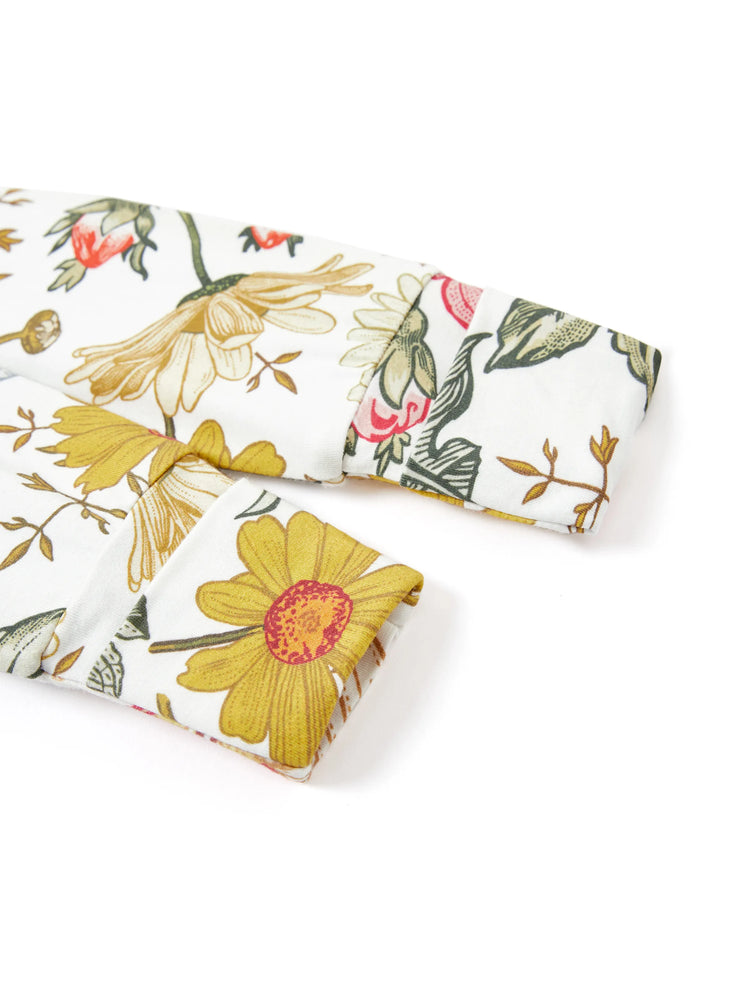 Baby / Mädchen Bambus Schlafsack mit Stirnband Farbblock