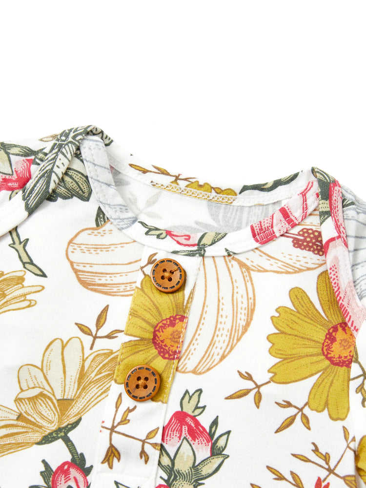 Baby / Mädchen Bambus Schlafsack mit Stirnband Farbblock