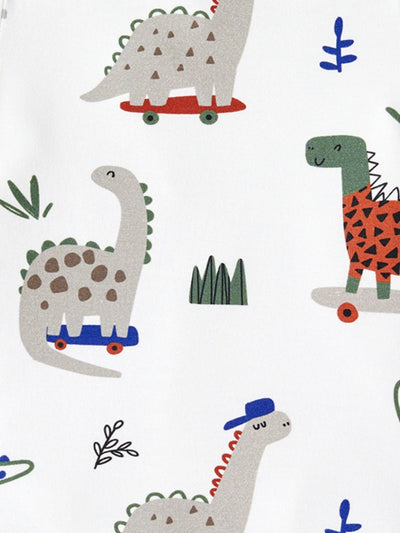 Conjunto de 2 peleles de bambú para bebé niño/niña, lisos y estampados, color verde