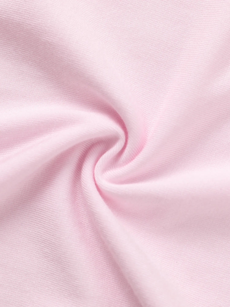 Pyjama 2 pièces en Tencel Modal pour bébé fille/garçon (coupe ajustée) rose