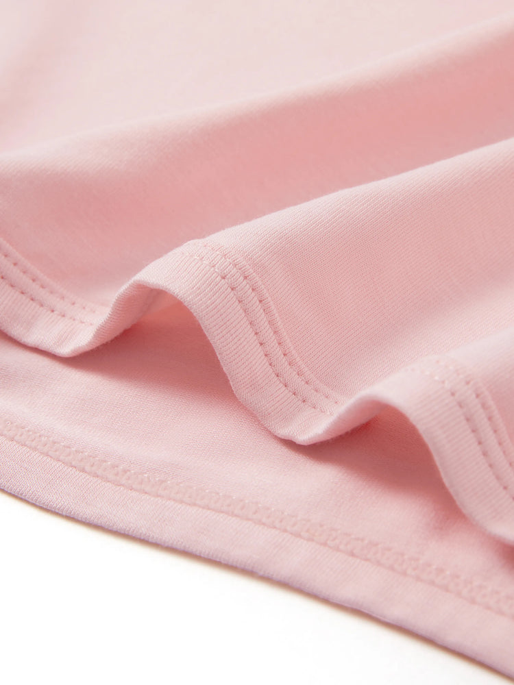 Bambus Baby Schlafsack für Jungen/Mädchen mit Hut rosa