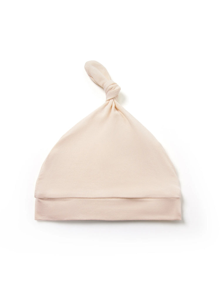 Bambus Baby Schlafsack für Jungen/Mädchen mit Hut Aprikose