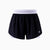 PatPat Lightflow Activewear kid girl athletic ultra light quick dry active shorts with bamboo viscose liner Deep Blue