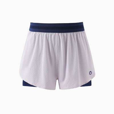 PatPat Lightflow Activewear Kid Girl Athletic Ultra Light Quick Dry Active Shorts with Bamboo Viscose Liner Light Purple