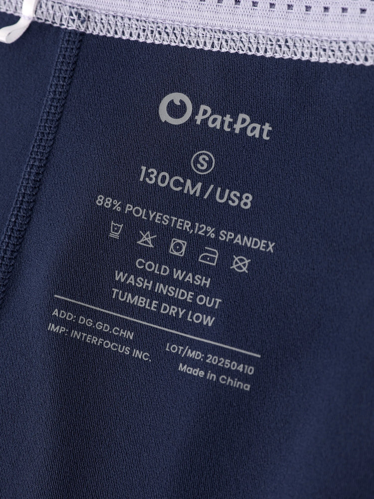 PatPat Rapidair activewear Kid Girl Athletic 2 in 1 Tennis Skort with Bamboo Viscose Shorts & Pocket Light Purple