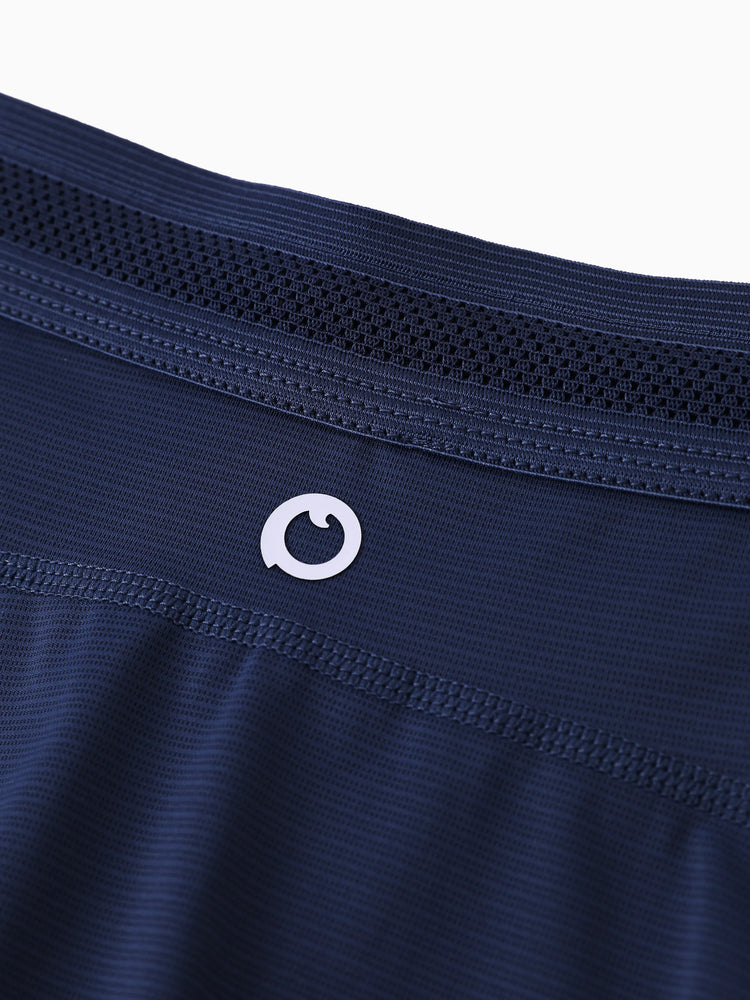 PatPat Rapidair activewear Kid Girl Athletic 2 in 1 Tennis Skort with Bamboo Viscose Shorts & Pocket Deep Blue