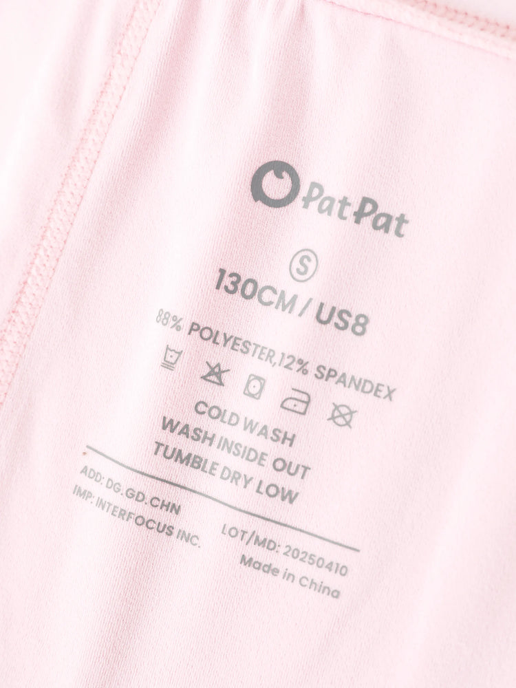 PatPat Rapidair activewear Kid Girl Tennis Dress with Headband & Bamboo Viscose Shorts with Pockets Hot Pink