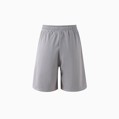 Short de sport respirant à séchage rapide avec poches pour garçon PatPat Rapidair Activewear, gris