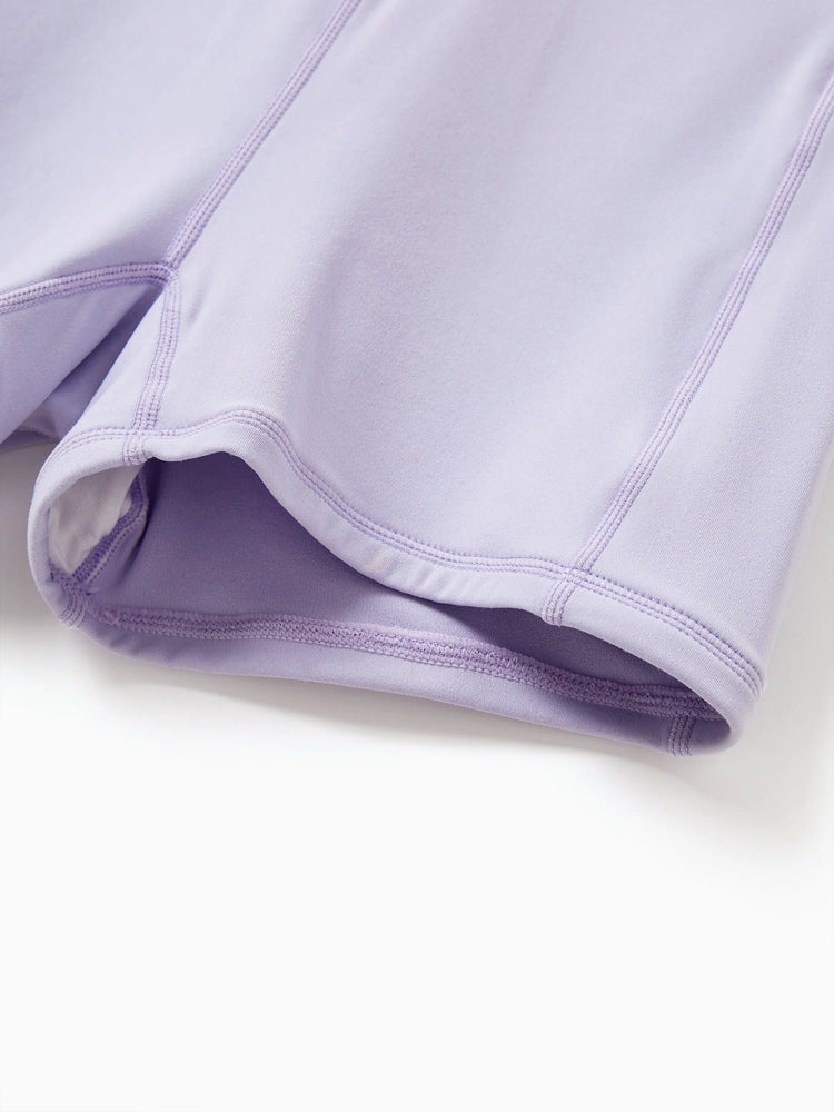 PatPat Rapidair activewear Kid Girl Tennis Dress with Headband & Bamboo Viscose Shorts with Pockets Deep Blue