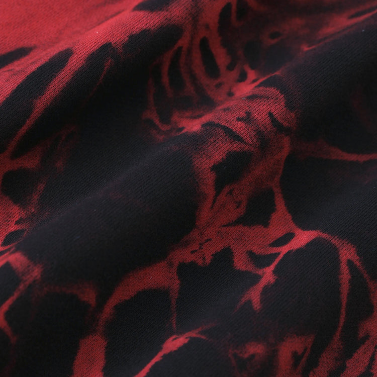 Sweat à capuche en coton tie-dye rouge Hot Wheels pour tout-petits et enfants