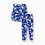 Halloween Pajamas Set with Childlike Print 2-piece Snug fit Organic Cotton Pajamas for Toddler / Kids Girls / Boys Deep Blue