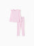 Toddler / Kids Halloween Pajamas With Childlike Print (1-Piece Snug-Fitting ) Pink