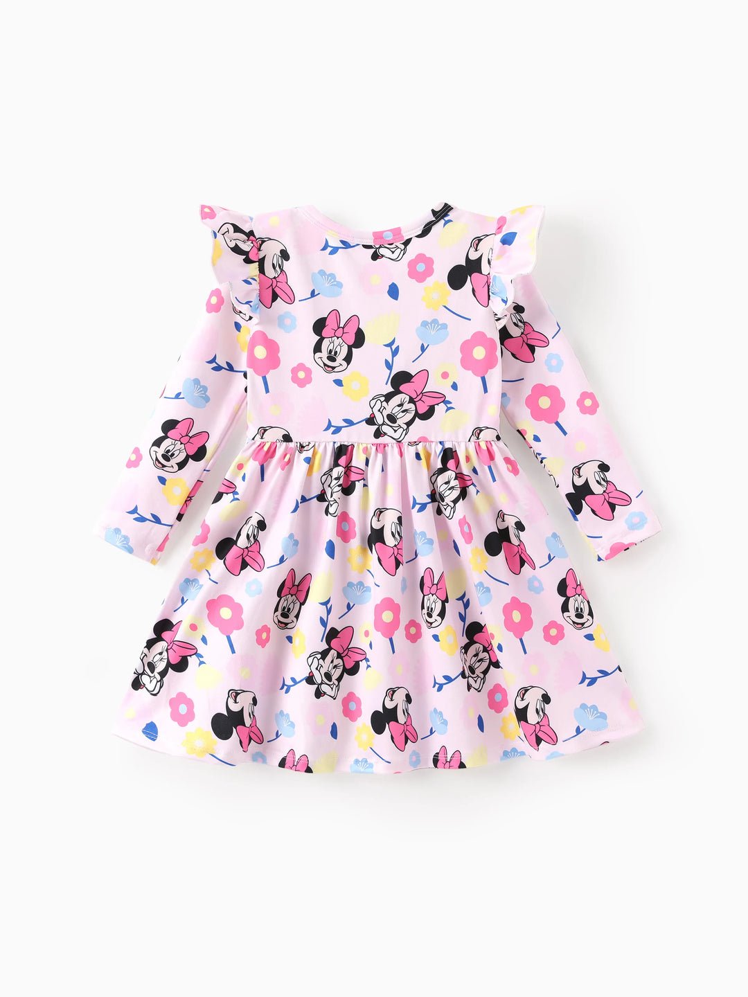 Robe à volants rose Disney Mickey et ses amis Minnie pour petite fille