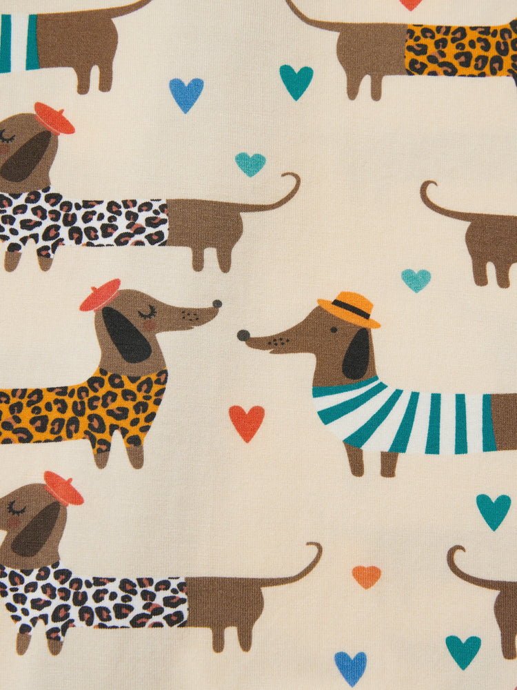 Bamboo Baby Boy/Girl 2-Pack Solid&Bee Printed 2-Way Zipper Anti Slip Footie Coffee