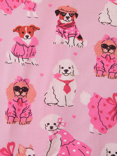 Bamboo Baby Boy/Girl 2-Pack Solid&Bee Printed 2-Way Zipper Anti Slip Footie Pink