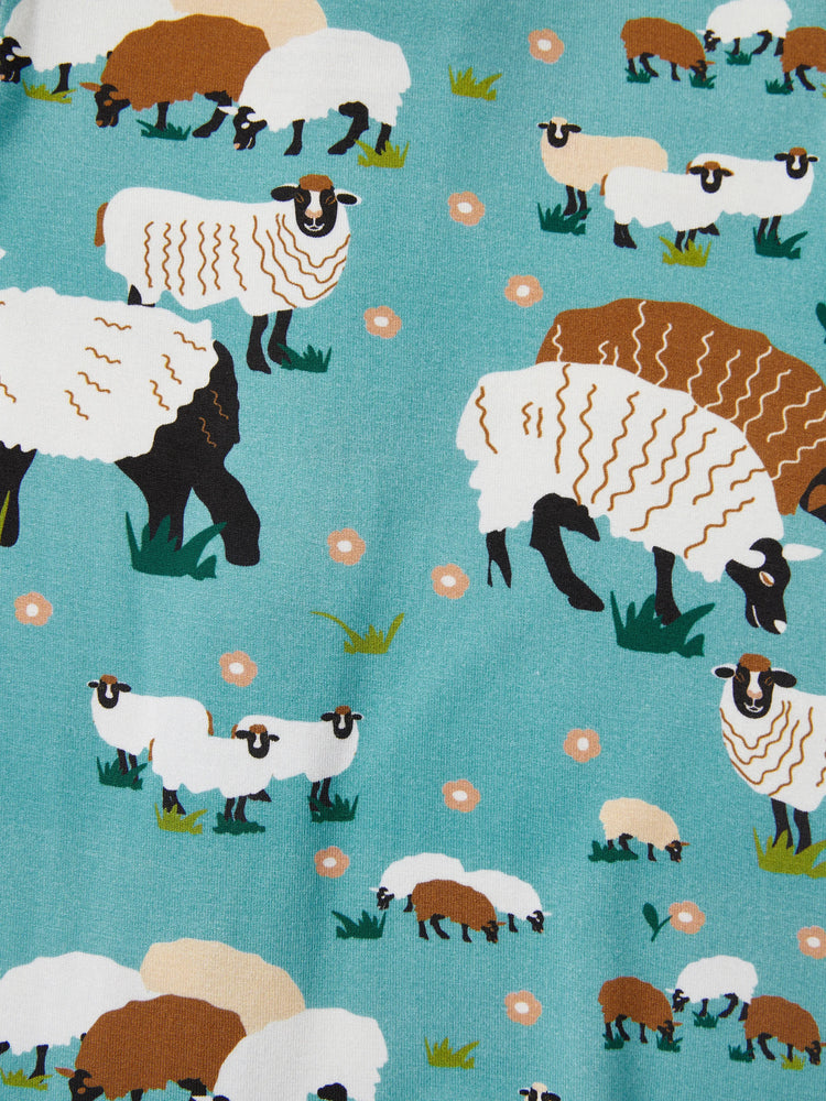 Bamboo Baby Boy/Girl 2-Pack Long Sleeve Romper 2-Way Zip Anti Slip Footie. Green