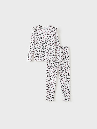 Toddler / Kids Halloween Pajamas With Childlike Print (1-Piece Snug-Fitting ) Apricot