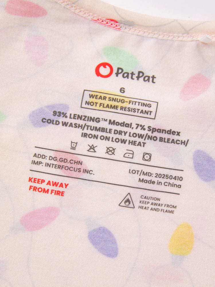 Pijama de Halloween para niños pequeños/niños con estampado infantil (1 pieza, ajustado) multicolor