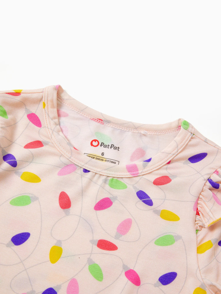 Pijama de Halloween para niños pequeños/niños con estampado infantil (1 pieza, ajustado) multicolor