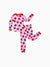 Christmas / Halloween Pajama 2-Piece Upgraded Thick Bamboo Pajama Set With Childlike Print for Toddler / Kids Girl (Snug-Fitting) Red