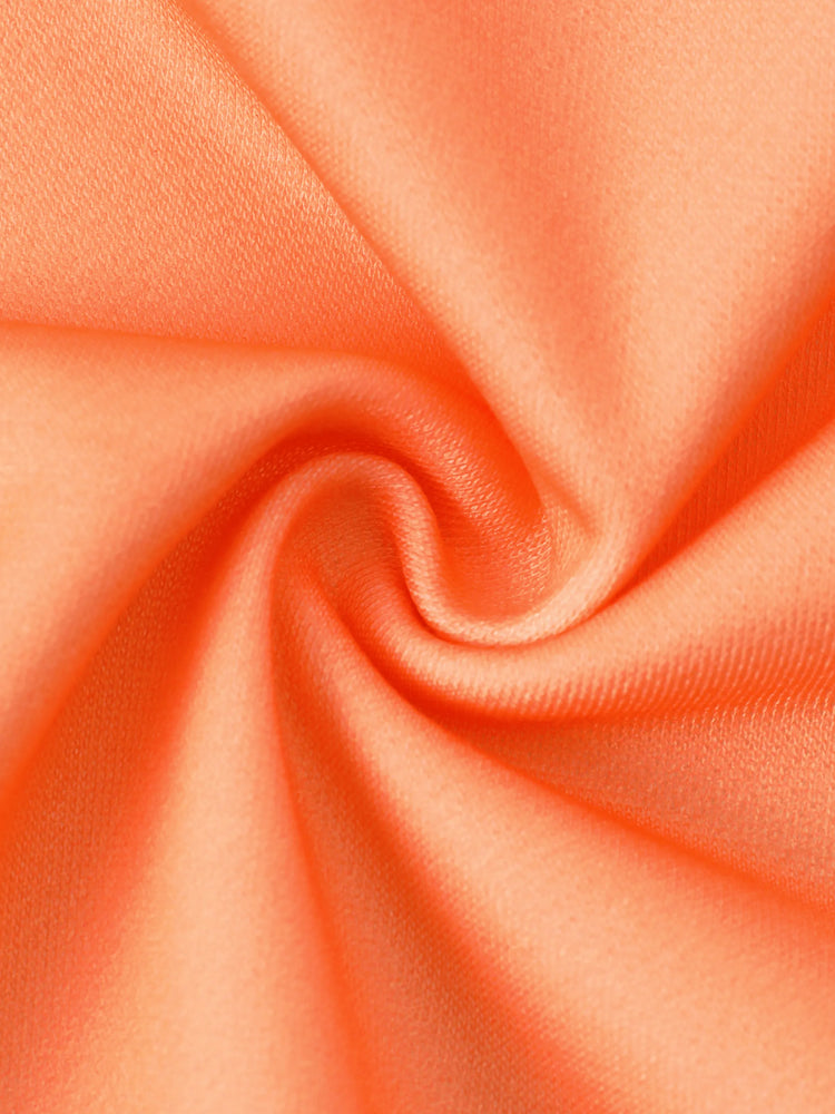 Veste bomber à boutons-pression colorblock Disney Princess Moana pour petite fille, orange