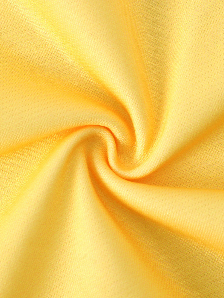 Disney Princess Toddler Girl Belle Colorblock Snap Button Bomber Jacket Yellow