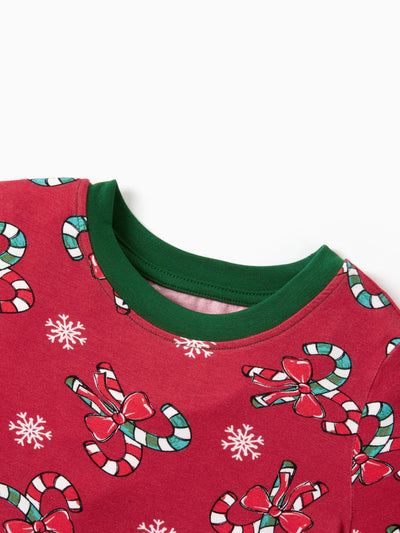 Pijama de bambú de 3 piezas para niños pequeños/niños, para Navidad/Halloween, 2 en 1, para las 4 estaciones (ajustado), color verde