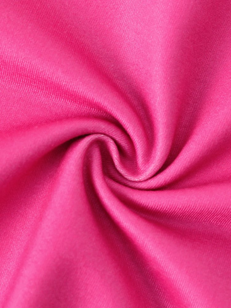 Conjunto de sudadera y leggings con volantes de 2 piezas de Minnie de Mickey y sus amigos de Disney, color rosa intenso