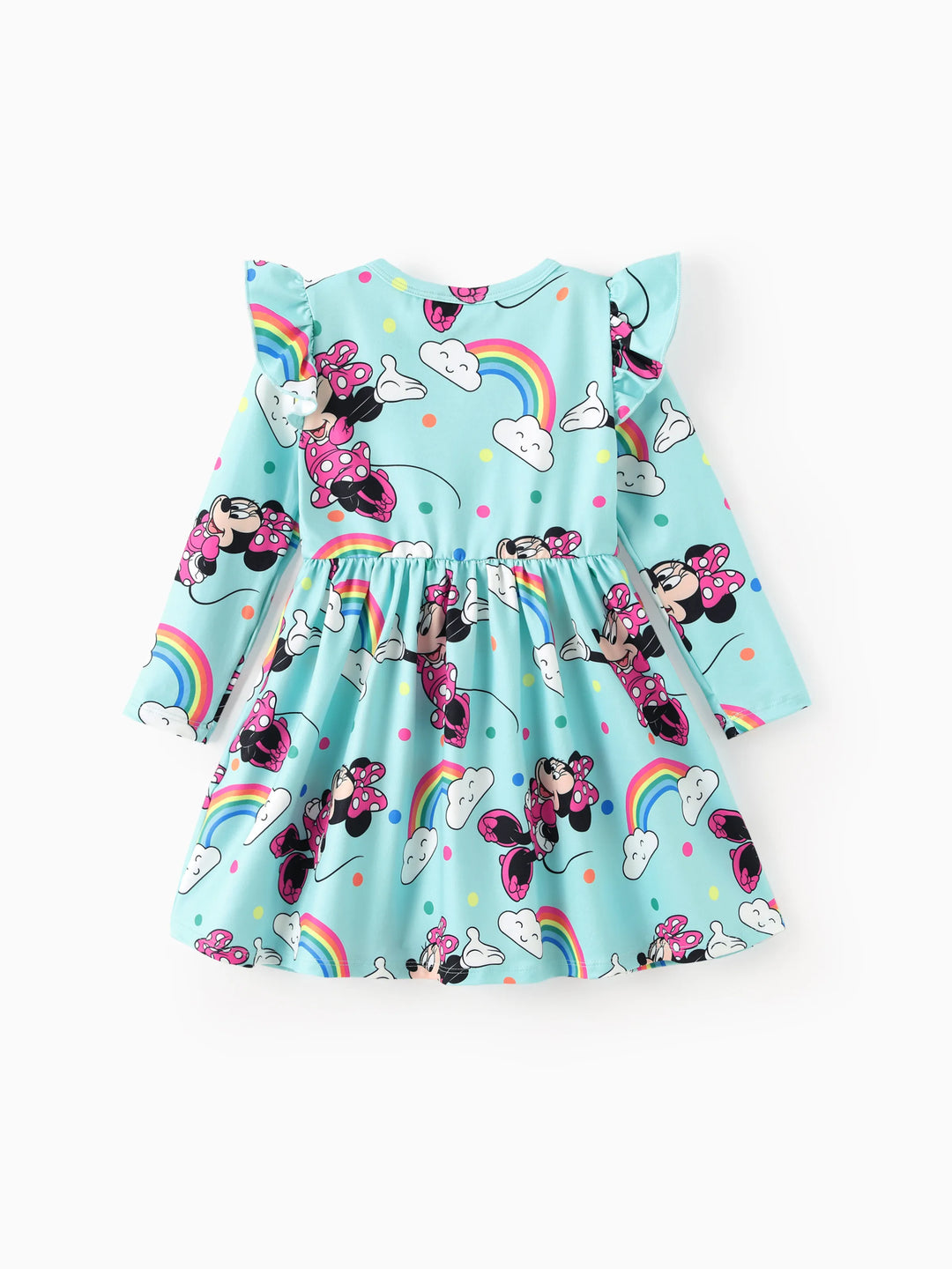 Disney Mickey and Friends Kleinkind Mädchen Rüschenkleid blau