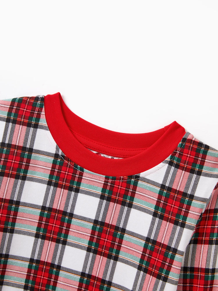 Pyjama de Noël/Halloween, ensemble de pyjama 2 pièces avec imprimé enfantin pour tout-petits/enfants (ajustement serré) multicolore