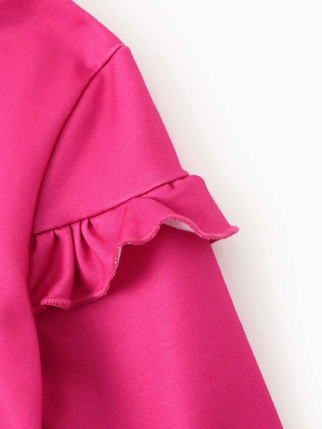 Conjunto de sudadera y leggings con volantes de 2 piezas para niña pequeña de Disney Princess Ariel, rosa intenso